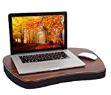Sofia + Sam Oversized Memory Foam Lap Desk for Laptops - Portable Home Office Stand - Couch Bed Table TV Tray for Food - Fits Computers Up to 17 Inches - Great for Working from Home - Size Large